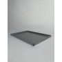 Bandeja de horno de chapa de aluminio 50 x 35 x 2 cm