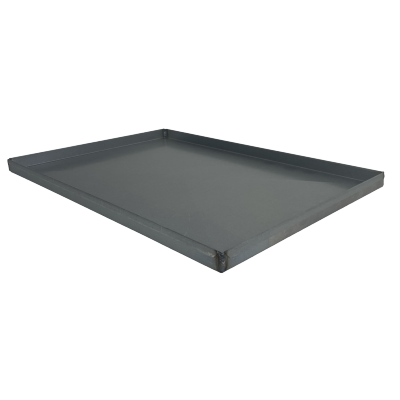Bandeja de horno de chapa de aluminio 50 x 35 x 2 cm