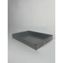 Bandeja de horno de chapa de aluminio de 50 x 35 x 6 cm con reborde