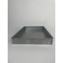 Bandeja de horno de chapa de aluminio de 50 x 35 x 6 cm con reborde