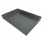 Aluminisiertes Blech-Ofenblech 50x35x6 cm mit Klappe