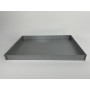 Bandeja de horno de chapa de aluminio 60 x 40 x 2 cm