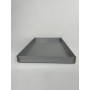 Bandeja de horno de chapa de aluminio 60 x 40 x 2 cm