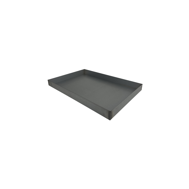 Teglia Pizza 30x40 Erre4m Teglia Da Forno 60x40x2(h.) Cm. In Lamiera Alluminata (LS Professionali Antiaderenti