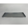 Bandeja de horno de chapa de aluminio de 70 x 50 x 6 cm con reborde