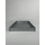 Bandeja de horno de chapa de aluminio 60 x 40 x 6 cm