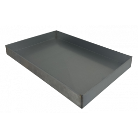 Bandeja de horno de chapa de aluminio 60 x 40 x 6 cm