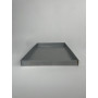 Bandeja de horno de chapa de aluminio 60 x 40 x 4 cm