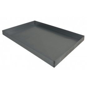 Bandeja de horno de chapa de aluminio 60 x 40 x 4 cm