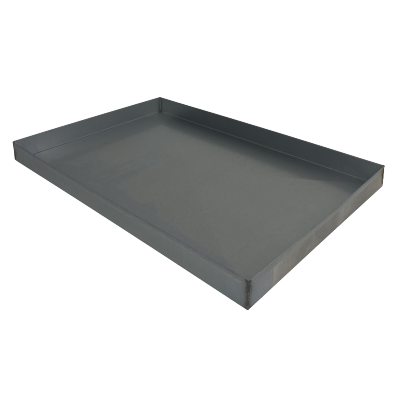 Bandeja de horno de chapa de aluminio 60 x 40 x 4 cm