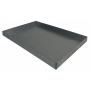 Aluminised sheet metal baking tray 60x40x4 cm