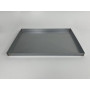 Plaque de cuisson en tôle aluminée 60x40x3 cm