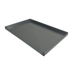 Bandeja de horno de chapa de aluminio 60 x 40 x 3 cm