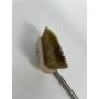 Oven Broom with Brass Bristles