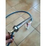 Quemador de gas GLP de 420 mm, Ø 41, potencia 9 kW