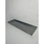 Bandeja de horno de chapa de aluminio 75 x 50 x 6 cm con reborde