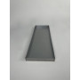 Bandeja de horno de chapa de aluminio 75 x 50 x 6 cm con reborde