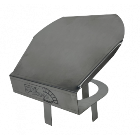 Pot de cheminée avec gravure d'Alfonso Forni Pot de cheminée avec gravure d'Alfonso Forni