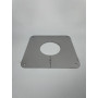 Lochabdeckplatte 30x30 Ø13 cm