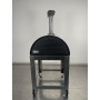 Alfonso Wood-Fired Oven 4 Pizzas with trolley, door and pyrometer