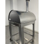 Alfonso Wood-Fired Oven 4 Pizzas with trolley, door and pyrometer