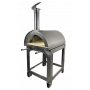 Alfonso Wood-Fired Oven 4 Pizzas with trolley, door and pyrometer