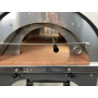 Holzofen Alfonso für 6 Pizzen mit Rollwagen, Tür und Pyrometer