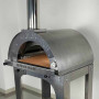 Four à gaz et à bois Alfonso 2 pizzas hybride