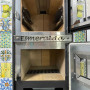 Forno Stufa mini Cucina a Legna Esmeralda con maioliche di Caltagirone 15 kW