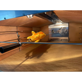 Asador automático profesional para hornos de cocción indirecta