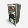 Eleonora Wood-burning Stove with Multipurpose Box