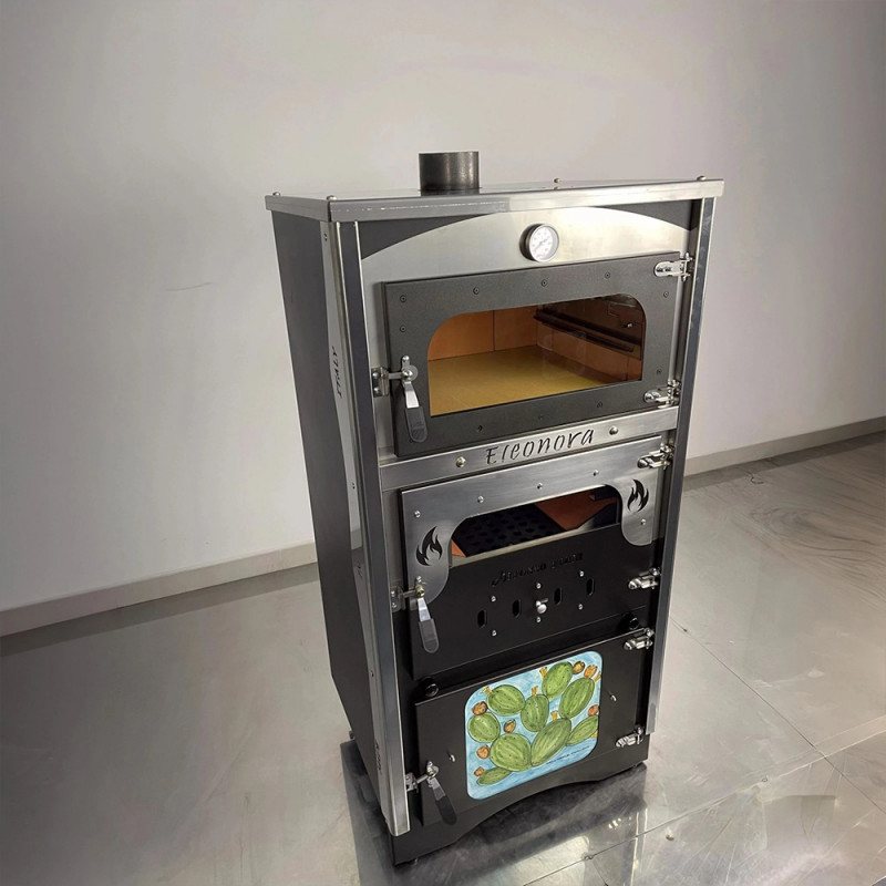 Forno Da Campeggio A Legna In Acciaio Inox – Piega E Trasporta, Per 3-5 Persone, Antivento, Con Borsa