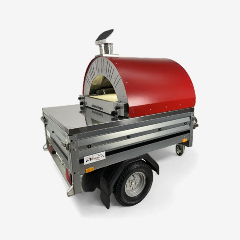 Trailer Mobile Pizzas Professional Oven for Street Food