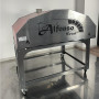 Forno a Gas Legna Alfonso 12 Pizze Ibrido Professional escluso di carrello