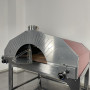 Forno a Gas Legna Alfonso 12 Pizze Ibrido Professional escluso di carrello