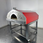 Alfonso Four à bois 12 pizzas Professionnel à l'exclusion du chariot