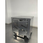 Chariot en acier inoxydable Mod. Alfonso 4 Pizzas