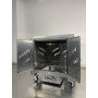 Carrello Chiuso in Acciaio Inox Mod. Alfonso 6 Pizze