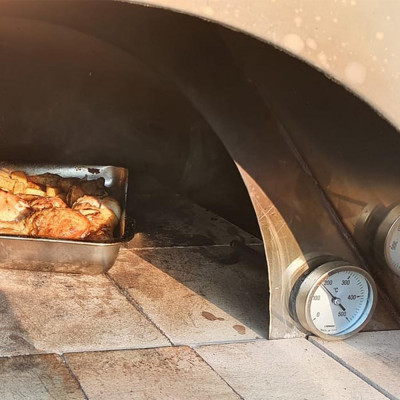 REDPOINT SPARES PIROMETRO/Thermometer 0-500° für Backofen Pizza, BBQ