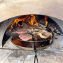 Parrilla giratoria para barbacoa de Ø 37 cm para asar
