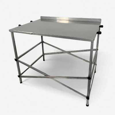 Tabla de amasar desmontable de acero inoxidable
