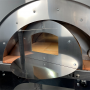 Closing door with glass for Alfonso Wood-burning Ovens 2 - 4 - 6 Pizze