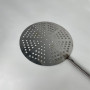 Paleta redonda grande con agujeros, diámetro: 33 cm
