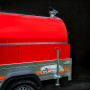 Remorque-four à pizza mobile pour 10 pizzas