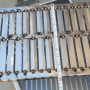 Stainless Steel Barbecue Pan with Charcoal Grill and Tray
