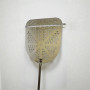 Square perforated shovel, for wood-burning oven
