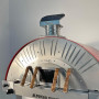 Forno a Gas Legna Alfonso 4 Pizze Ibrido Professional
