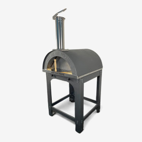Alfonso Wood-Fired Oven 4 Pizzas with trolley, door and pyrometer Alfonso Wood-Fired Oven 4 Pizzas with trolley, door and pyrometer