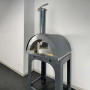 Alfonso wood-fired oven 2 pizzas with trolley, door and pyrometer