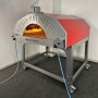 Four à gaz et à bois Alfonso 12 pizzas hybride professionnel, sans chariot